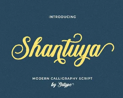 Shantuya font