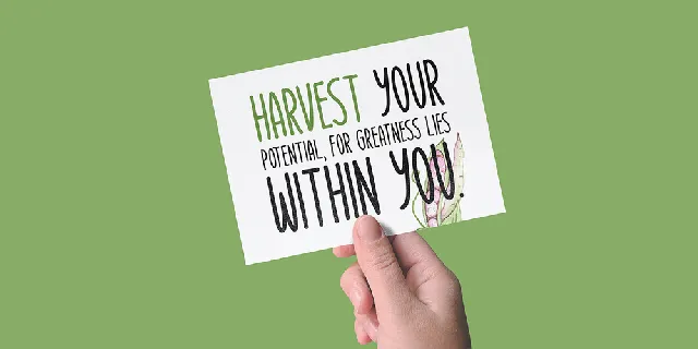 Harvest Joy font