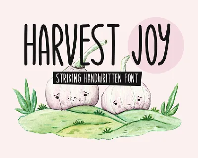 Harvest Joy font