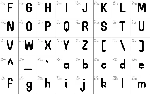 Wida Round font