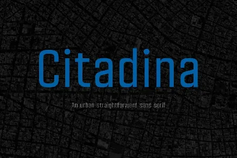 Citadina Family font