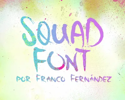 Squad font