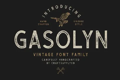 Gasolyn Family font
