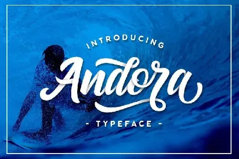 Andora Script Free font