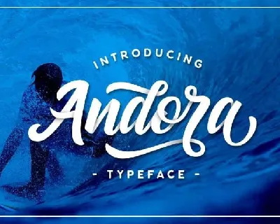 Andora Script Free font