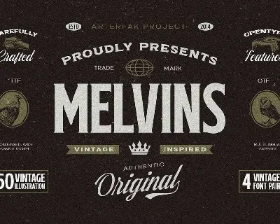 Melvins font