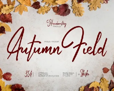 Autumn Field Typeface font