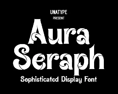 Aura Seraph font
