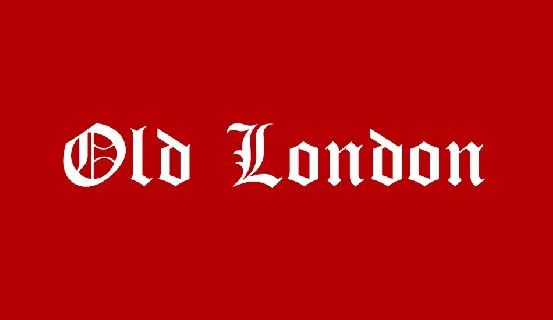 Old London Family font