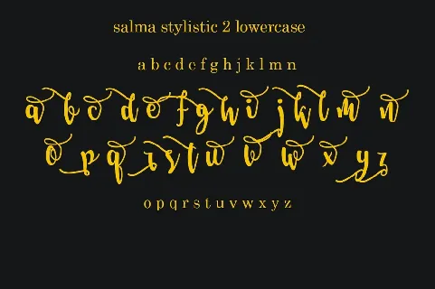 Salma Free font