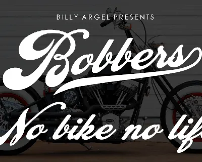 Bobbers Personal Use font