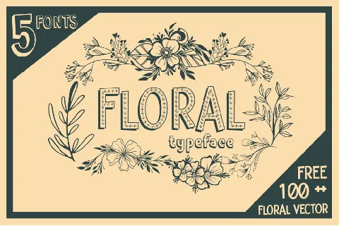 Floral Demo font