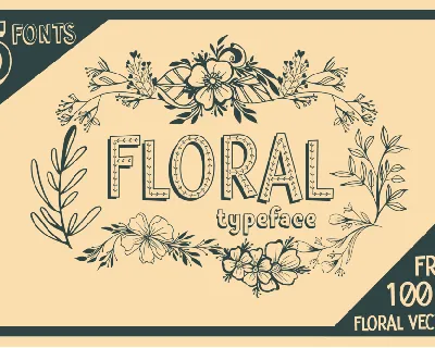 Floral Demo font