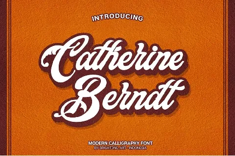 Catherine Bernatt font