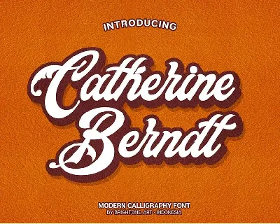 Catherine Bernatt font