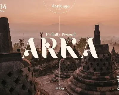 ARKA font