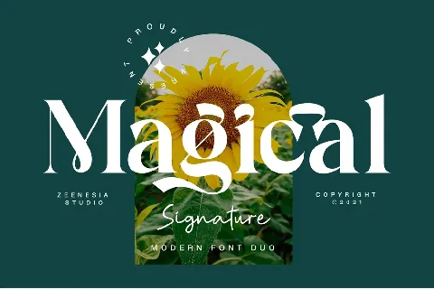 Magical Signature font