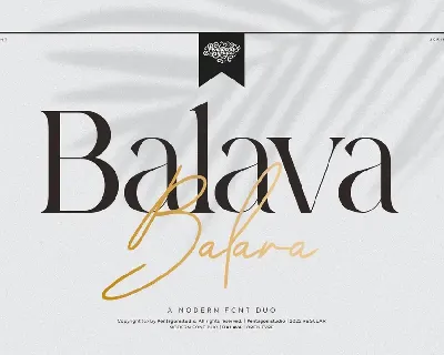 Balava font