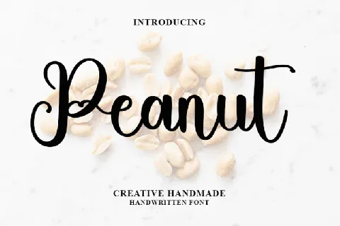 Peanut font