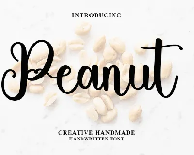Peanut font