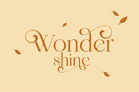 Wondershine font