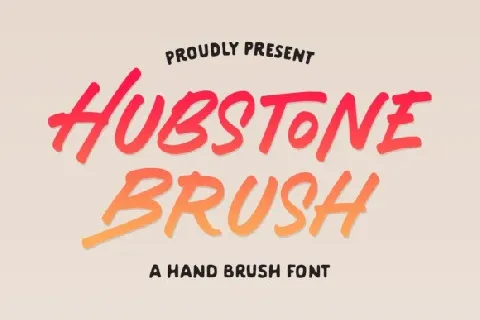 Hubstone font