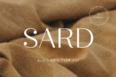 Sard font