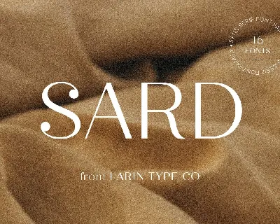 Sard font