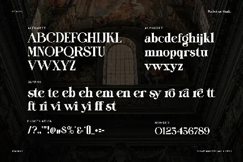 Mistesy font