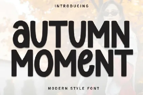 Autumn Moment Display font