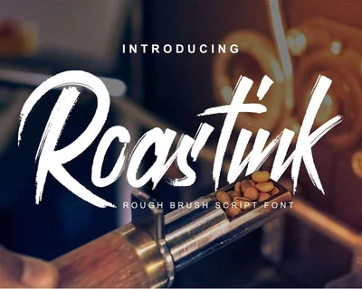 Roastink font