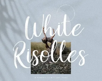 White Risolles Demo font