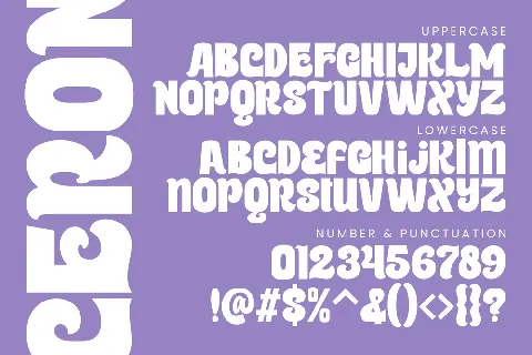 Acerone font