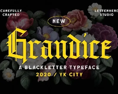 Grandice font