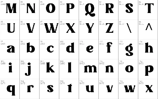 Mintage font