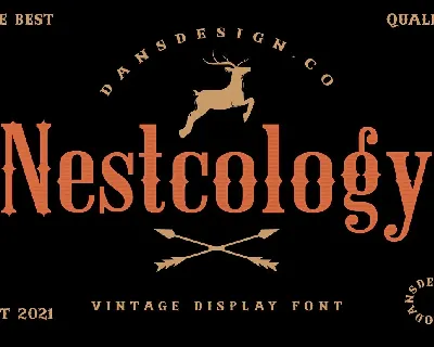 Nestcology font