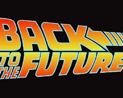 Back to the Future 2002 font