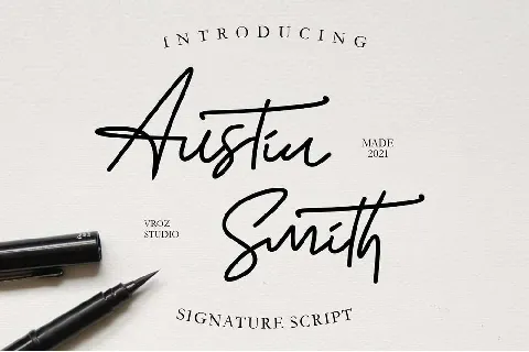 Austin Smith font