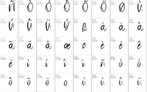 Marissa Bellas font