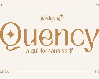 Quency Demo font