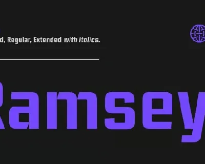 Ramsey Family font