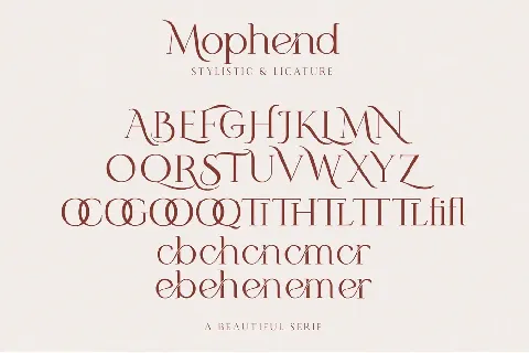 Morphen font