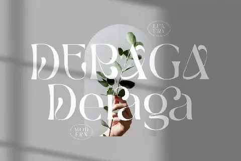 Deraga Serif font