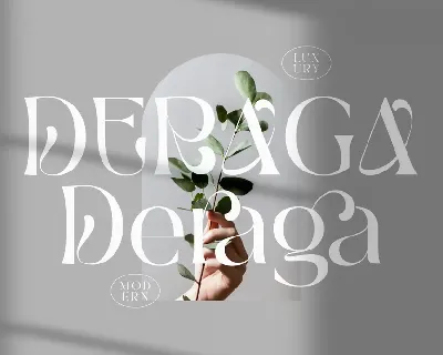 Deraga Serif font