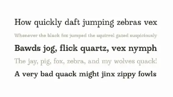 GFS Galatea Slab Serif font