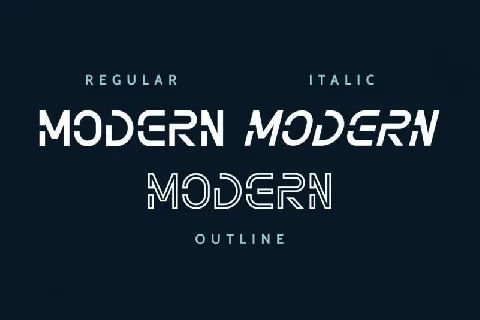 Nothan Futuristic font