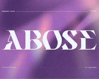 Abose - Demo Version font