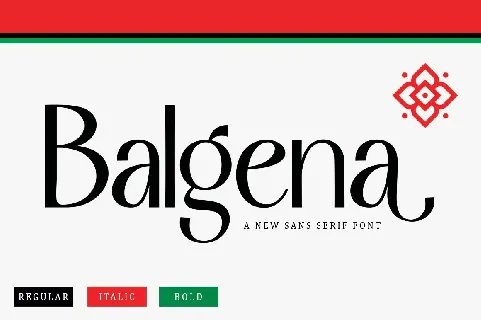 Balgena font