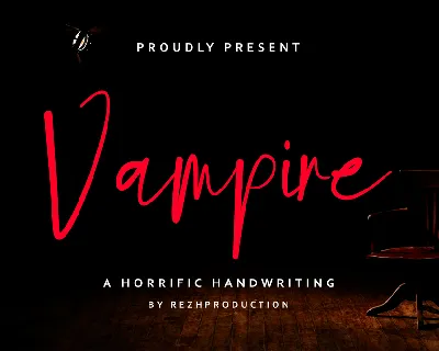 Vampire font
