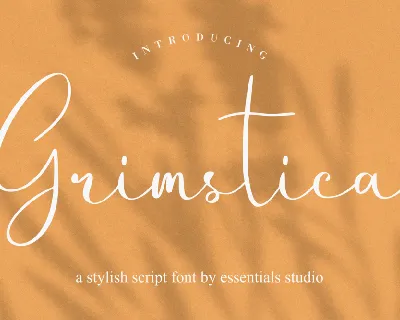 Grimstica font